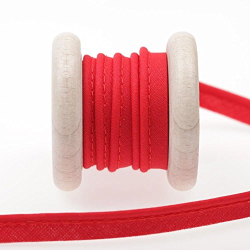 Ruban passepoil au mètre - Rouge tomato