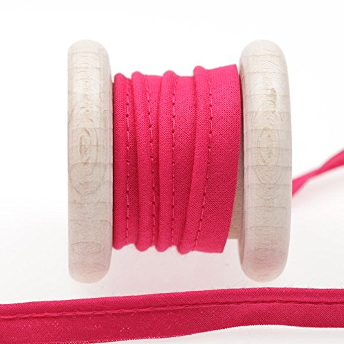 Ruban passepoil au mètre - Rose bright