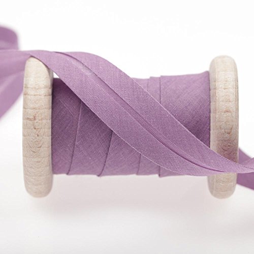 Biais uni au mètre - Violet orchid