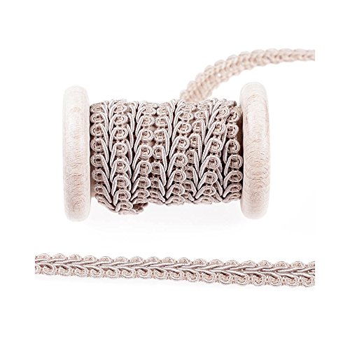 Galon grosse maille au mètre - Beige