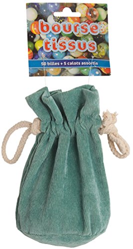 Sans Marque - Bourse Tissu De 50 Billes + 5 Cal...