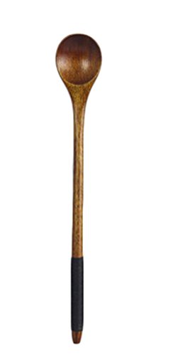 Creative manche en bois longue cuillère à thé /...