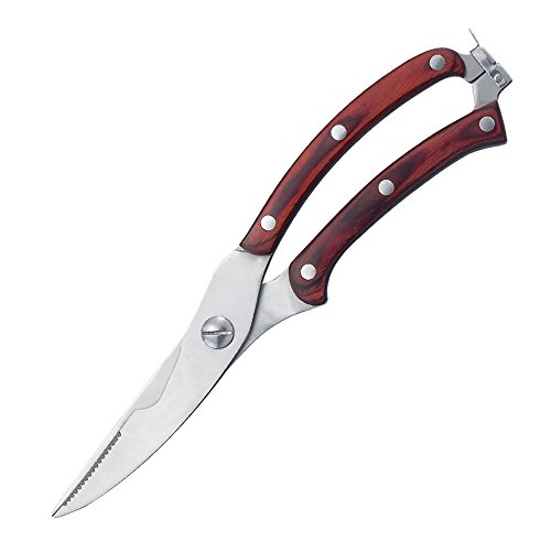 Dr. richter volaille-inox-manche en bois-hähnch...