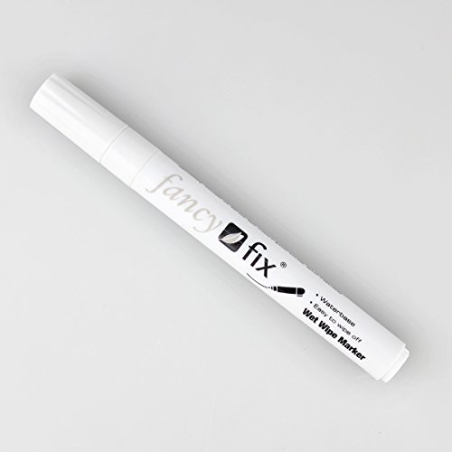 FANCY-FIX Fancy Fix Marqueur à craie liquide propre pour surfaces non-poreuses Blanc code EAN B012Z11C3A 