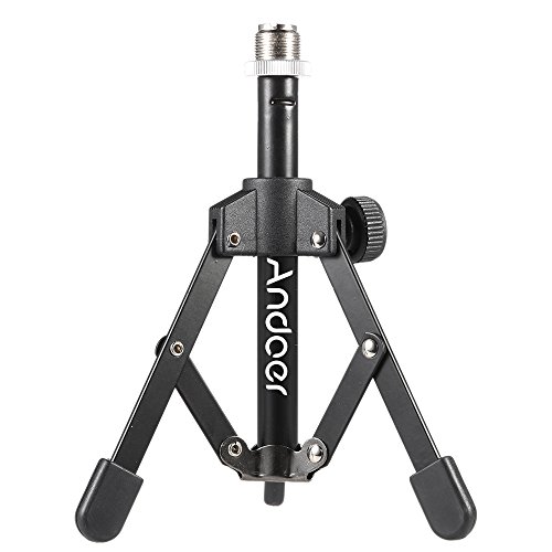 Ms-12 mini pliable table de bureau tripod mic m...