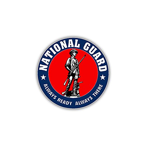 Stickers/sticker- national guard 