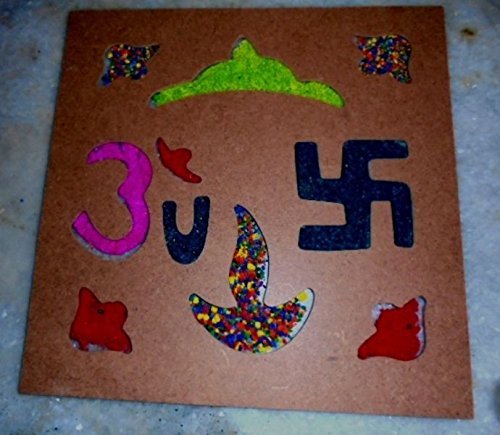 artcollectibles Inde Diwali Art Pochoir couleur...