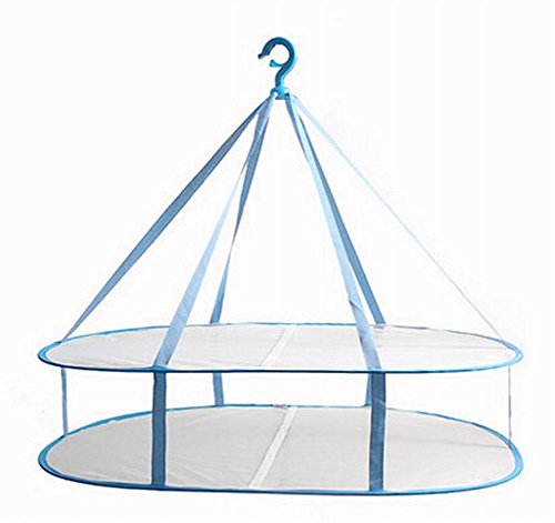 Utility étendoir Net 2 Tier Hanging Séchage Pan...
