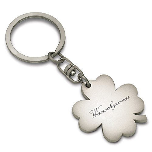 Reflects osasco Porte-clés en forme de trèfle e...