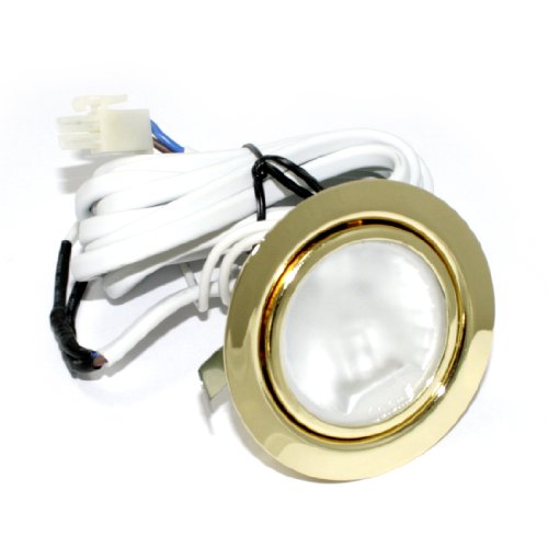 1 Pack de 12 meuble de cuisine encastrable à halogène travail spot encastrable doré iP20 g4/20 sans transformateur stiftsockelbirne + w B014LII4VS Kamilux