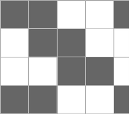 Stickers autocollants décoration pour carrelage 20 x 20 cm salle de bain cuisine 20-300 pièces quantité et en 28 couleurs au choix, gris B014RDE8LW Stickerkoenig