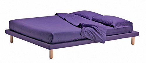 SOMMIER DOUBLE SUR MESURE AVEC PIED FORME HAUTE