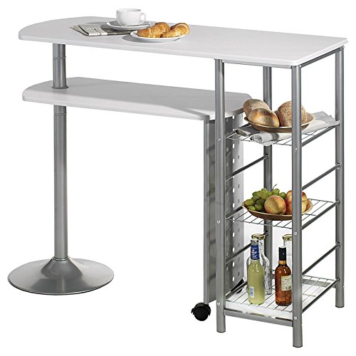 Table haute de bar mange-debout comptoir JOSUA ...