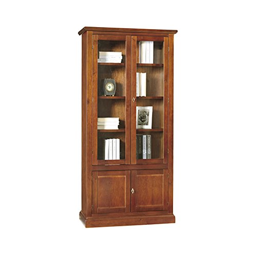 Vitrine, style classique, en bois massif et MDF...