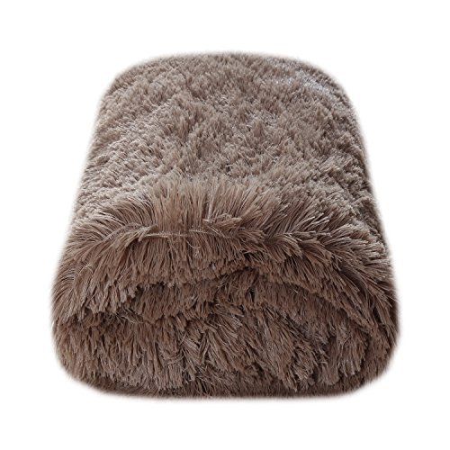 CaliTime Super Doux Jeter Peluche Faux Fourrure...
