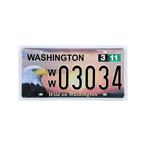 Plaque américaine USA licence plate WASHINGTON ...