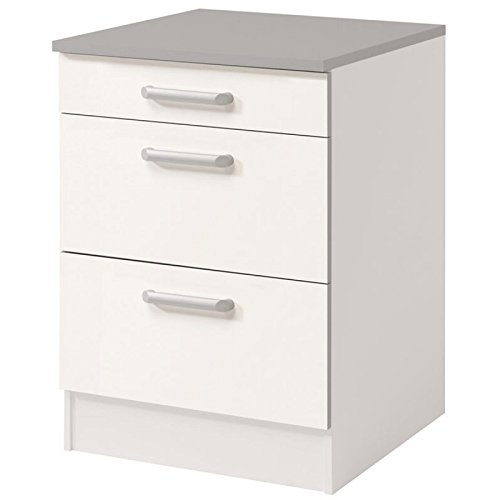 - meuble bas 3 tiroirs 60 cm 