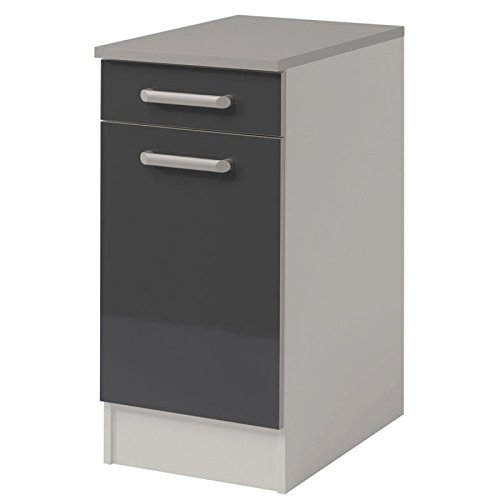 - meuble bas 1 tiroir 1 porte 40 cm 