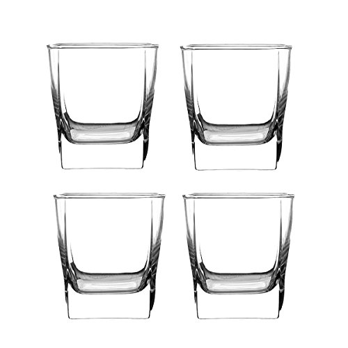 Verres à whisky carré cristal bar accessoires ,...