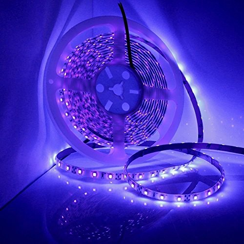 CORST 5m 16ft 3528 smd étanche 300 led uv ultraviolet led pêche de nuit strip dc12v (près violet) code EAN B016KN3QK6 