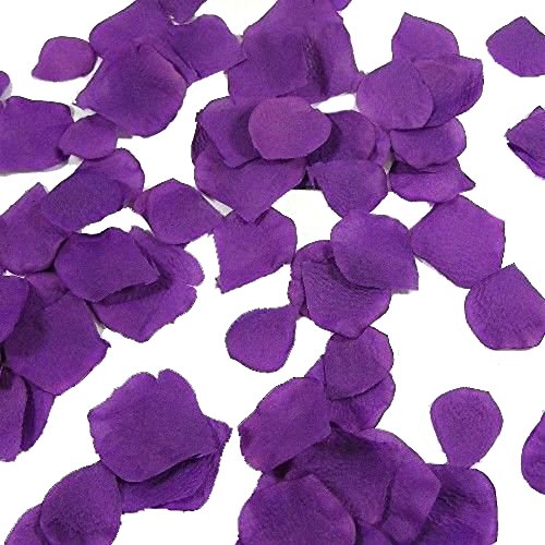 1000 pétales de rose en soie pour mariage ou dé...