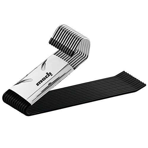 Ipow les cintres en métal noir pour les pantalo...