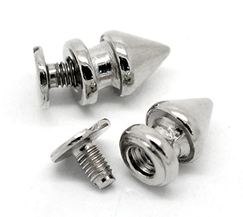 Lot de 5 pointes de rivets carrés 7 x 11 mm