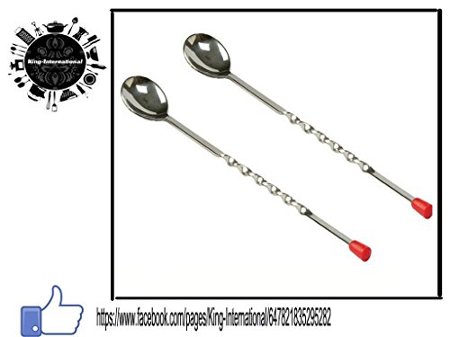 De cocktail en acier inoxydable/cuillère de bar...