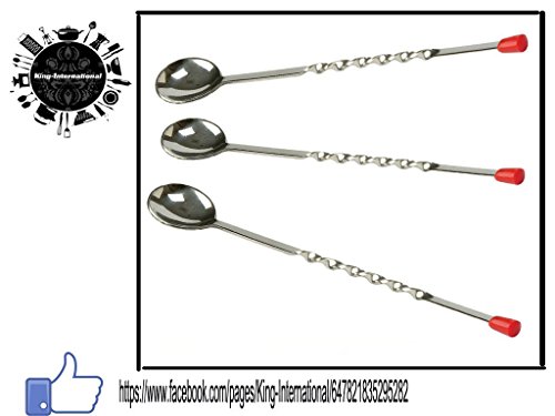 De cocktail en acier inoxydable/cuillère de bar...