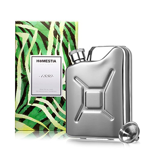 Homestia Flasque alcool en en acier inoxydable 5oz avec entonnoir code EAN B018FTBYZW 