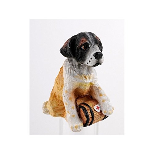 Figurine chiot Saint Bernard