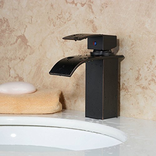 Moderne laiton cascade salle de bain bassin de ...