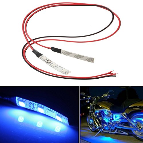 AUDEW 2 x 12V DC 3 LED SMD 5050 Bande Eclairage...