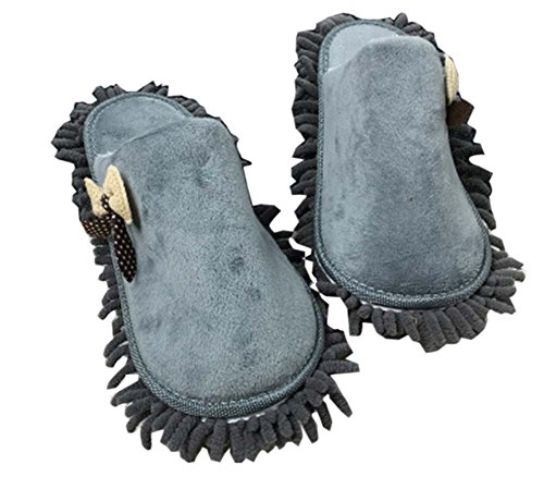 Bowknot Coton Mop chaussons amovible et lavable...