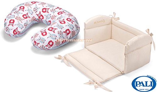 Réducteur de lit Pali Sweeties Crème Coussin al...