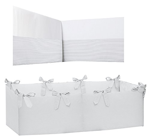 - complet tour de lit bébé 360° (70x140cm) - 10...