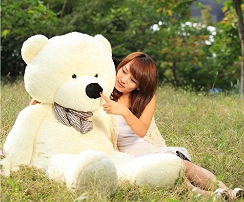 Jouet enfant grand nounours souriant 47 inches ...