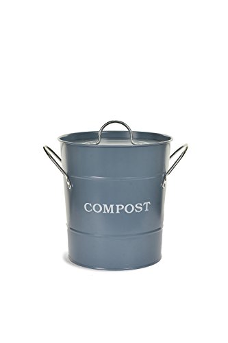 Seau à compost bleu - 3,5 l - dorset