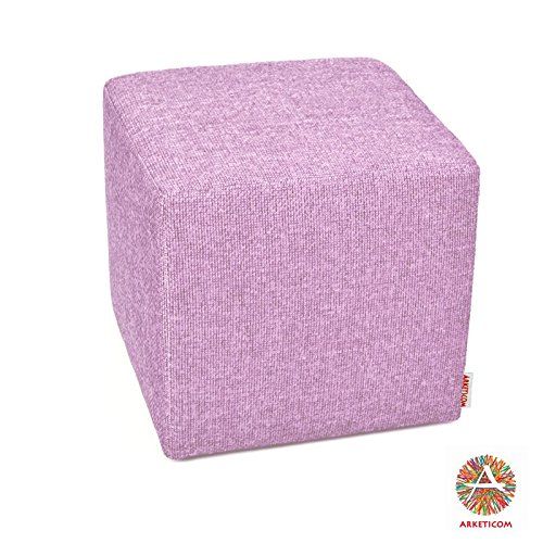 Pouf cube pouf tabouret en polyuréthane haute d...
