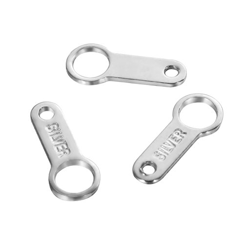 HOUSWEETY 10 Pcs Connecteurs pour Collier Chain...