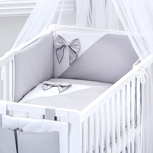 - set 3 pcs de linge de lit bébé standard: tour...