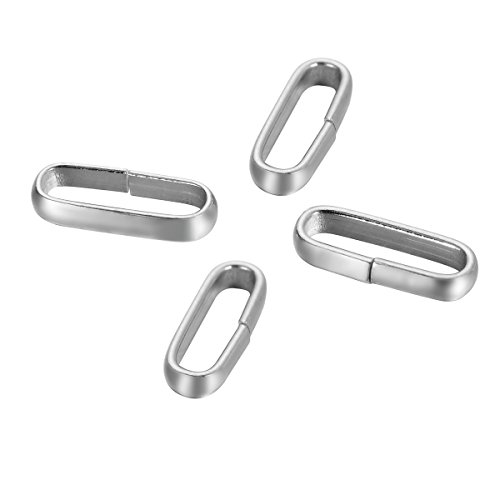 Blanc plaque 100 lot fermoirs de bracelet ou co...