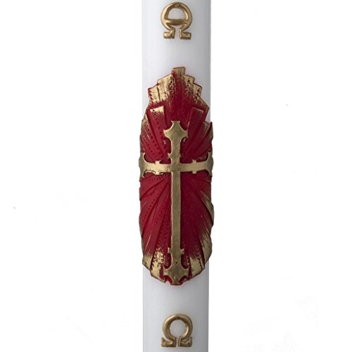 Cierg Pascal vieille croix