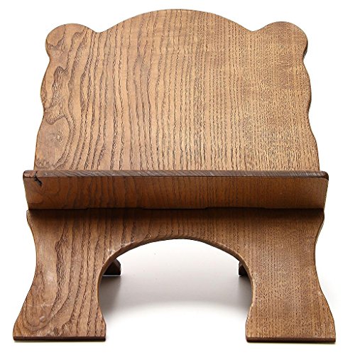 Pupitre table frêne foncé simple Moines Bethéelem