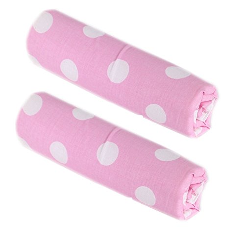 - lot de 2 draps housse 120x60. en 100 % coton....