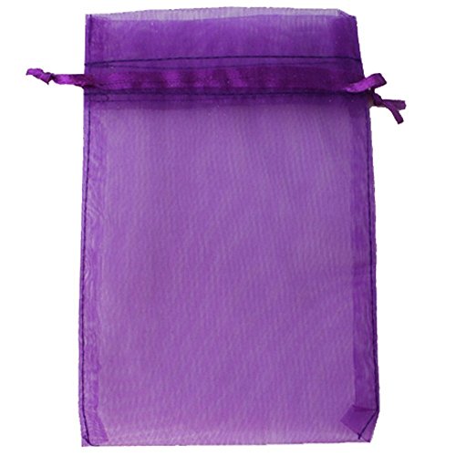 100pcs sachet pochette en organza pr cadeau hol...