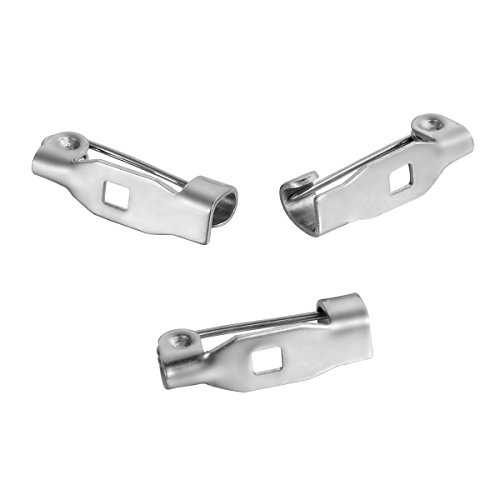 HOUSWEETY 10 Pcs Supports de Broche Epingle Fer...