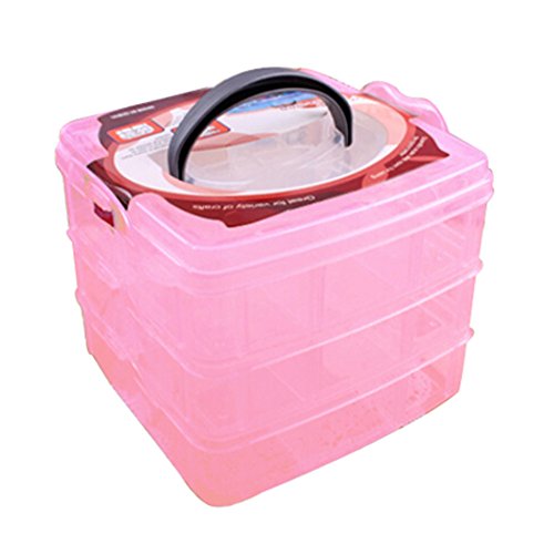 Rose bureau Organisateurs Box détachables Boîte...