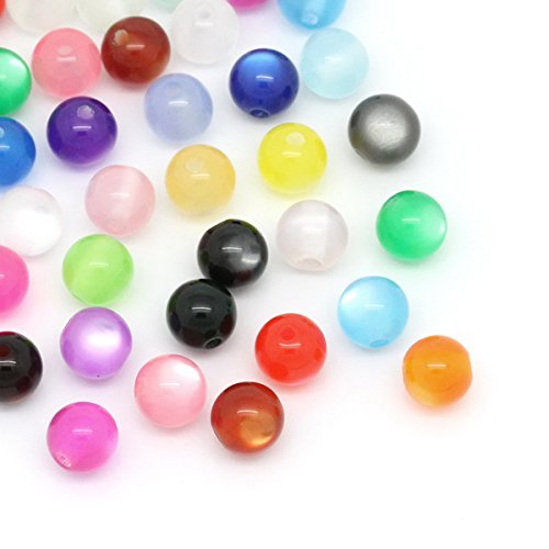 HOUSWEETY 200 Mixte Perles Intercalaire Resine ...