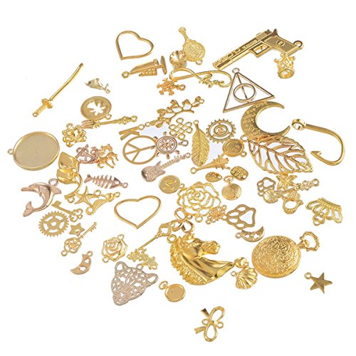 HOUSWEETY 10 Mixte Pendentifs / Breloques Metal...